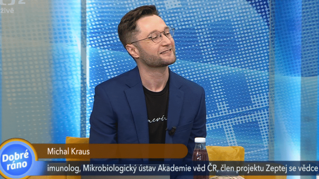 Michal Kraus v ČT Dobré ráno