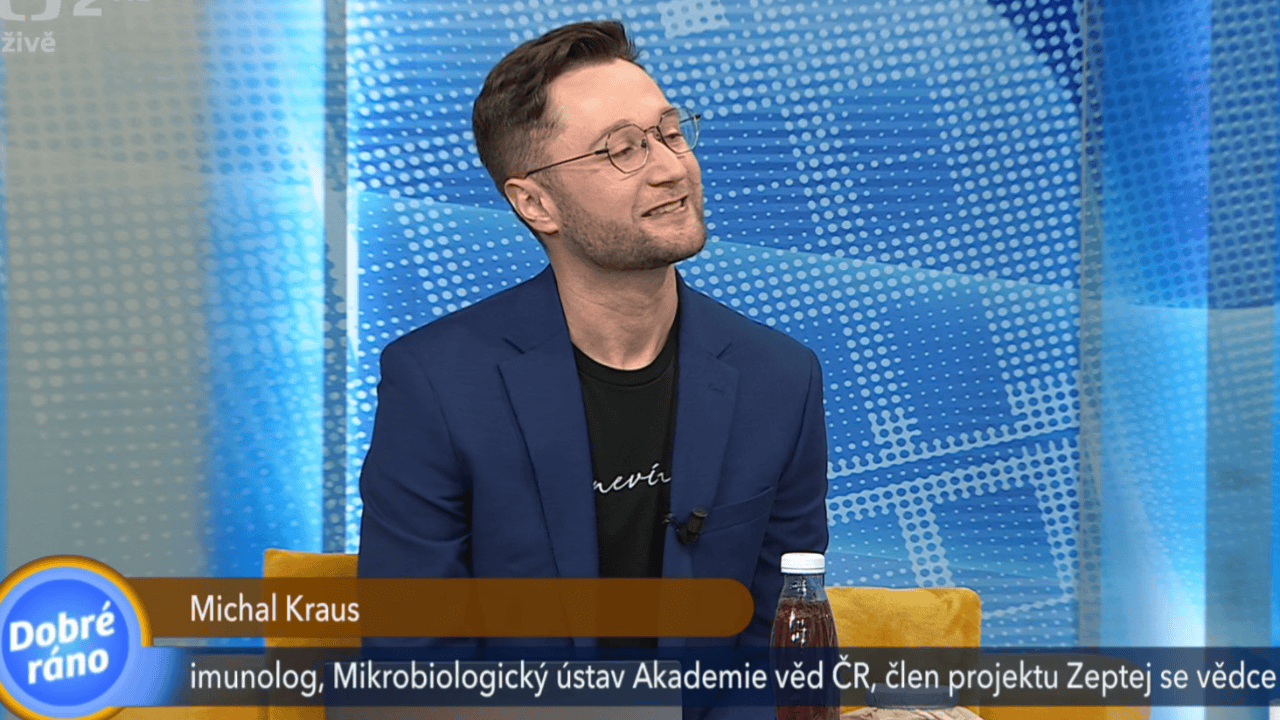 Michal Kraus v ČT Dobré ráno