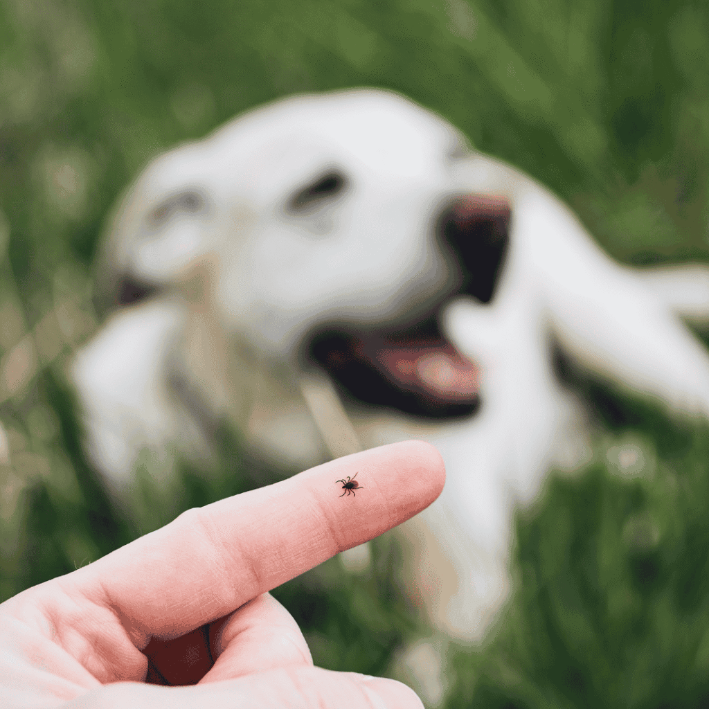 Klíšťata u zvířat