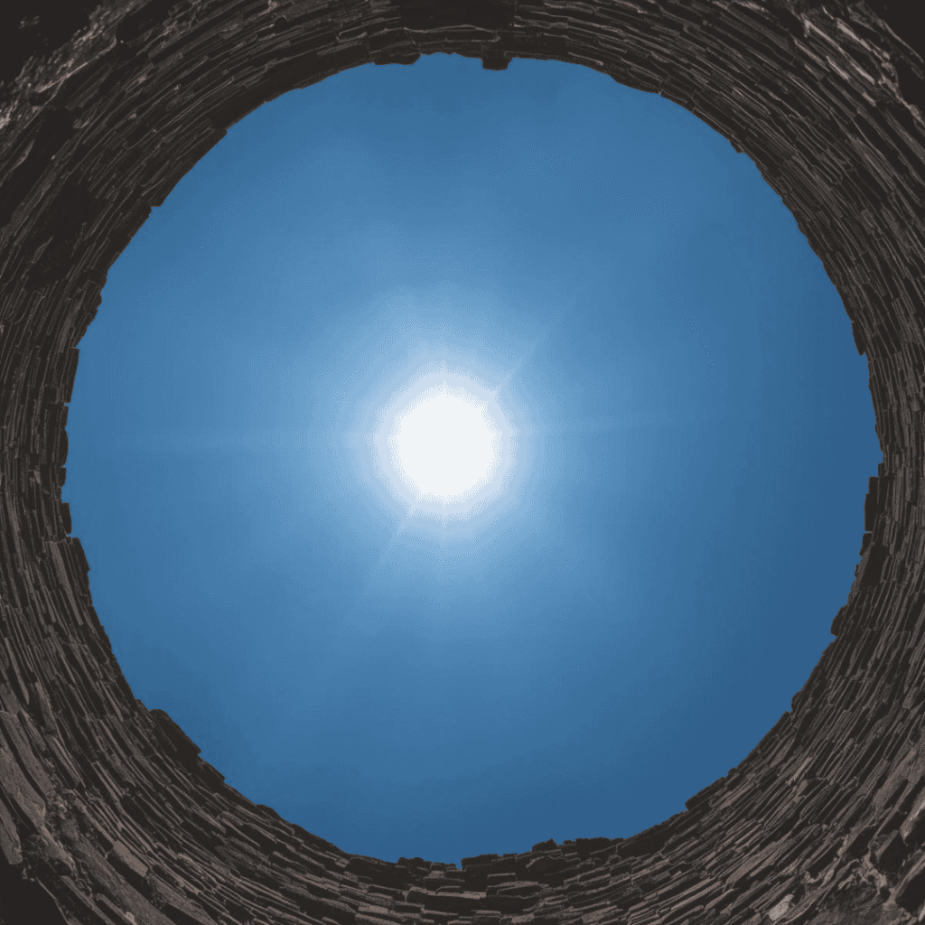 Jsou i ve dne ze dna studny vidět hvězdy na obloze?