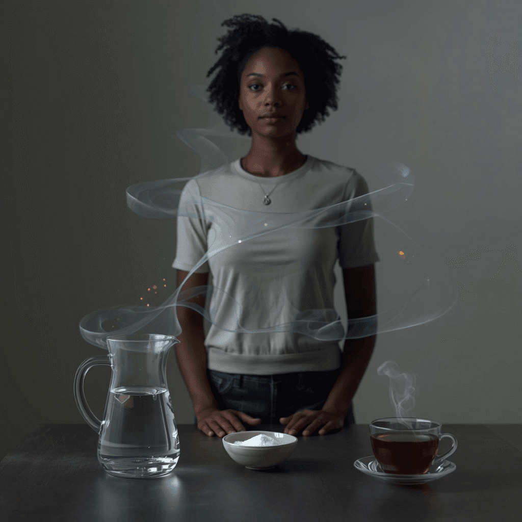 Jak sodík a kofein ovlivňují hospodaření s vodou v našem těle?