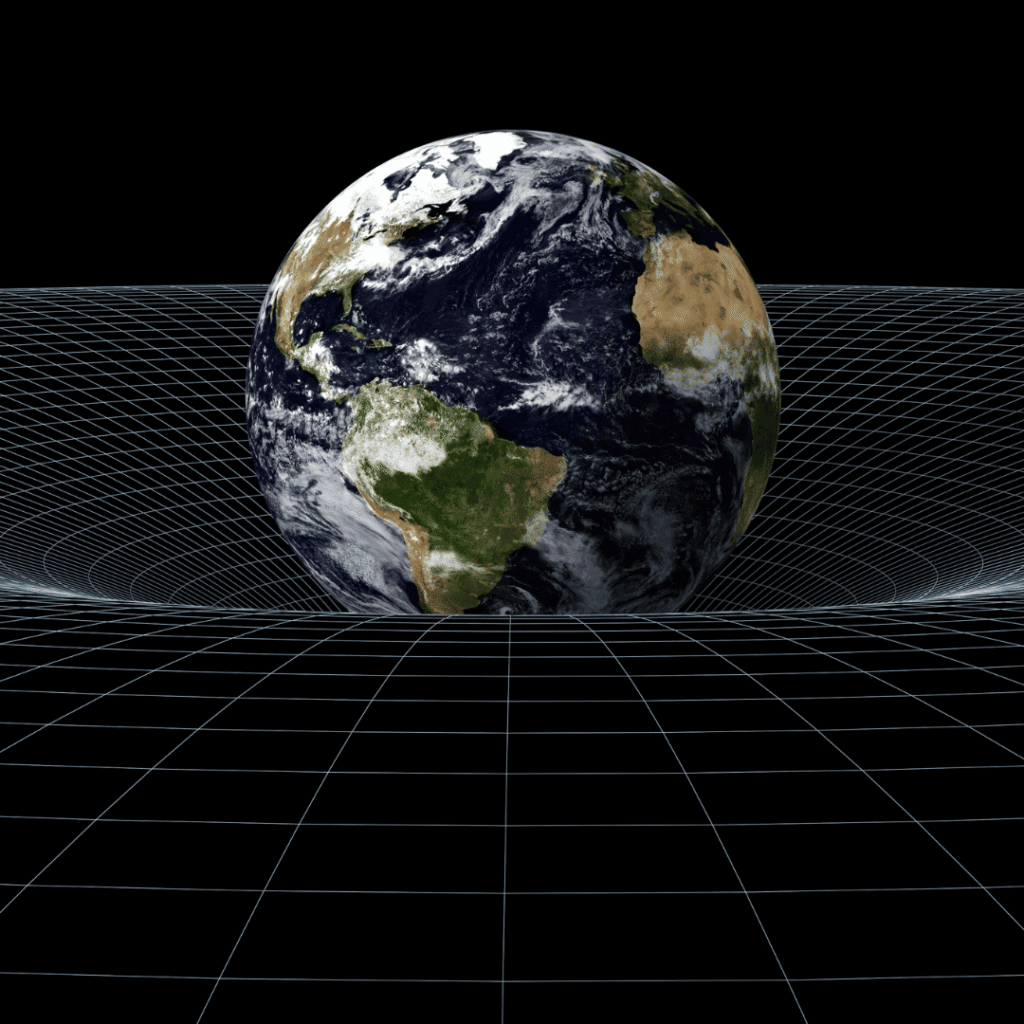 teorie gravitace a éteru, Zeměkoule