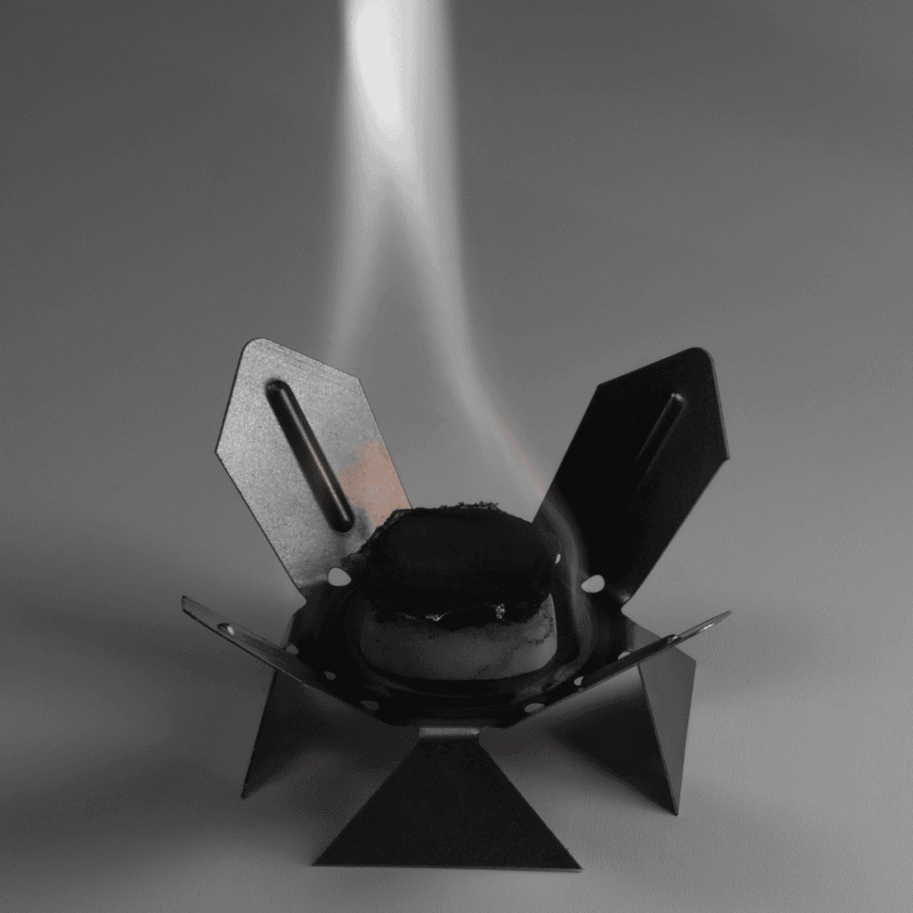 Co zbyde po vyhoření tuhého líhu?