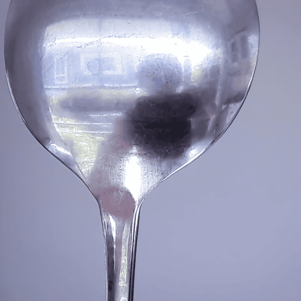 obraz tváře ve lžíci