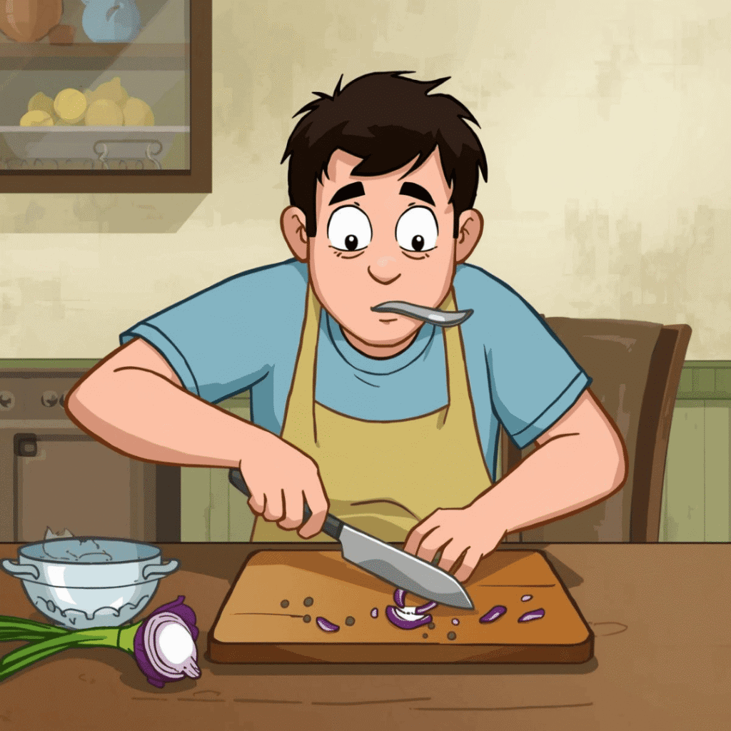 Lžičkou v puse proti slzám?