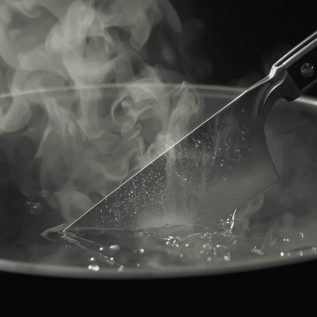 Tupí horká voda nože?