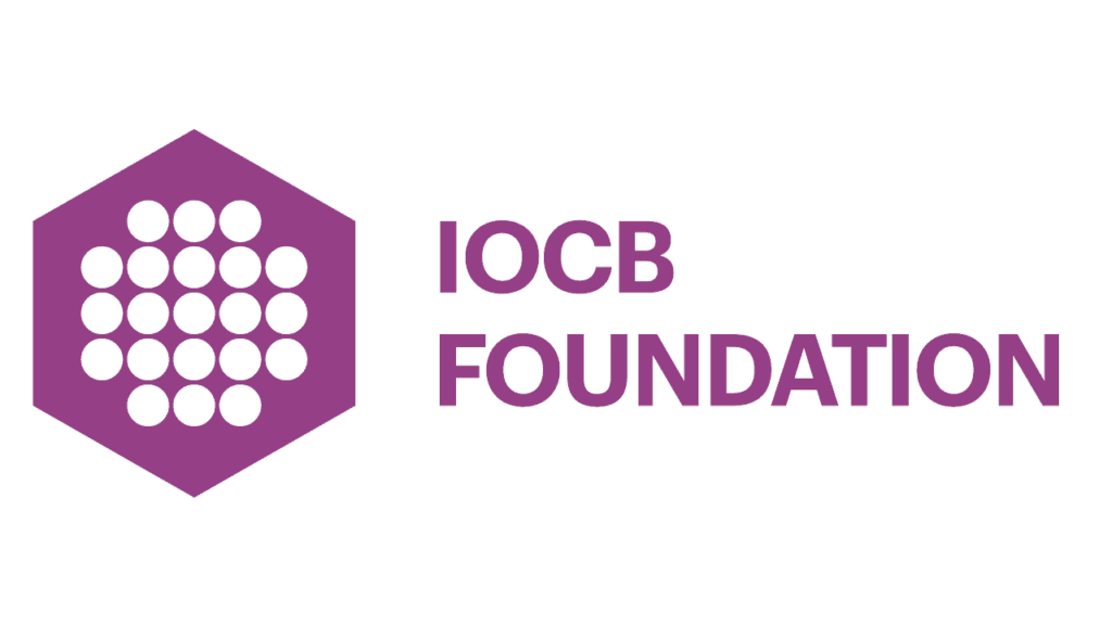 logo IOCB Foundation purple